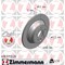Zimmermann Brake Disc - Standard/Coated, 610371320 610371320 - alternate 1